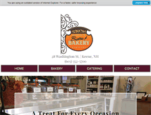 Tablet Screenshot of kristinsbistroandbakery.com